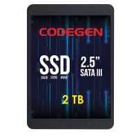 CODEGEN 2TB CDG-2TB-SSD25 560- 500MB/s SSD SATA-3  2.5" Disk